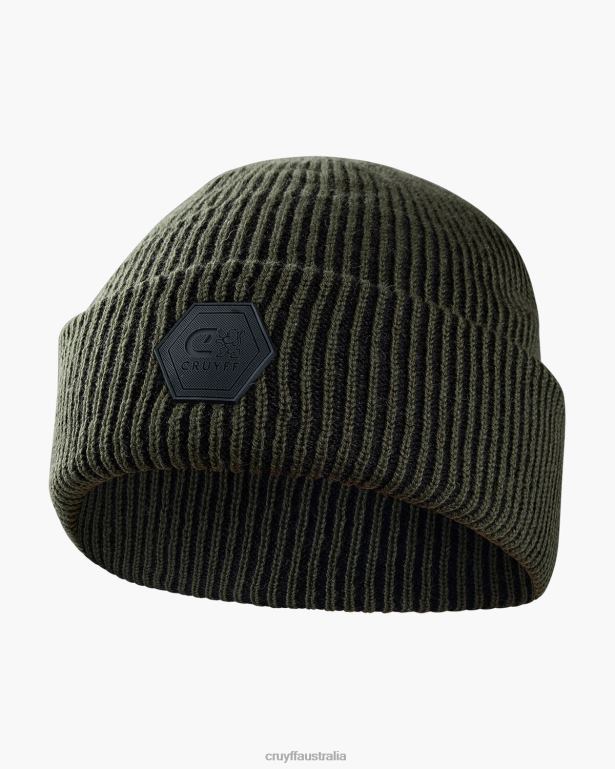 Basco Two Tone Beanie Cruyff Unisex Green R2H8T1264 Beanie