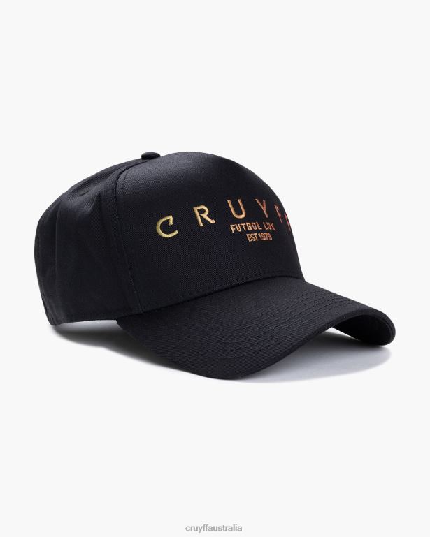 Eder Pitcher Cruyff Unisex Black R2H8T1256 Cap