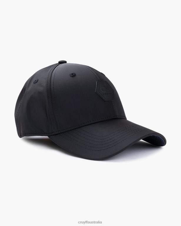 Goal Alert Pitcher Cruyff Unisex Black R2H8T1262 Cap