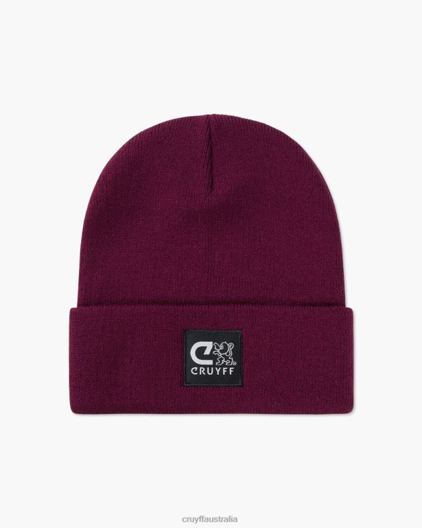 Hernandez Beanie Cruyff Unisex Bordeaux R2H8T1304 Beanie
