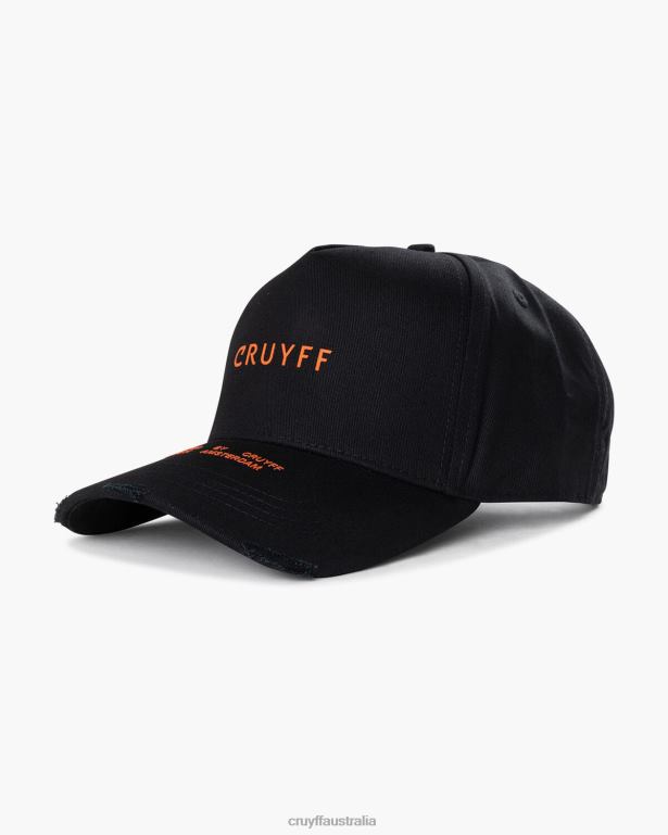 Mica Pitcher Cruyff Unisex Black R2H8T1241 Cap