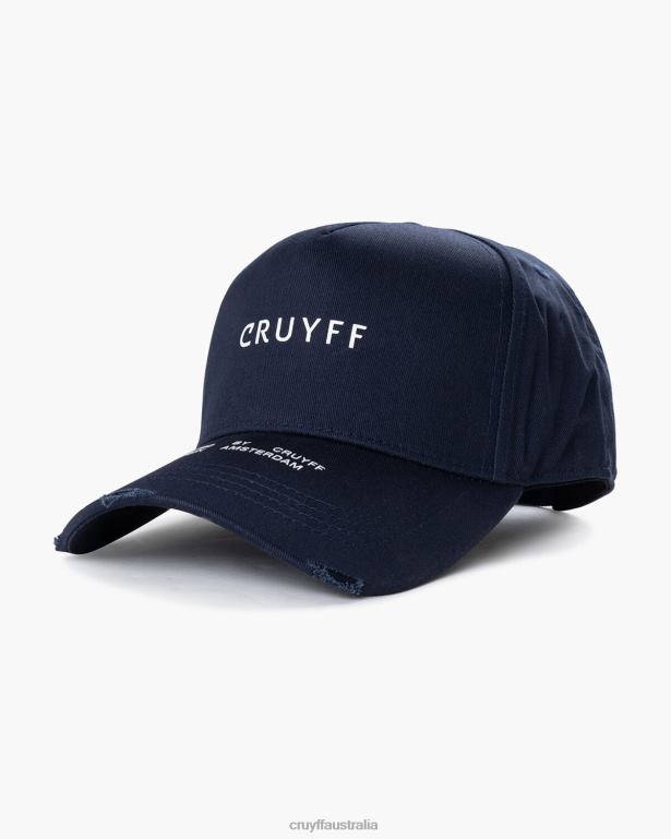 Mica Pitcher Cruyff Unisex Navy R2H8T1245 Cap