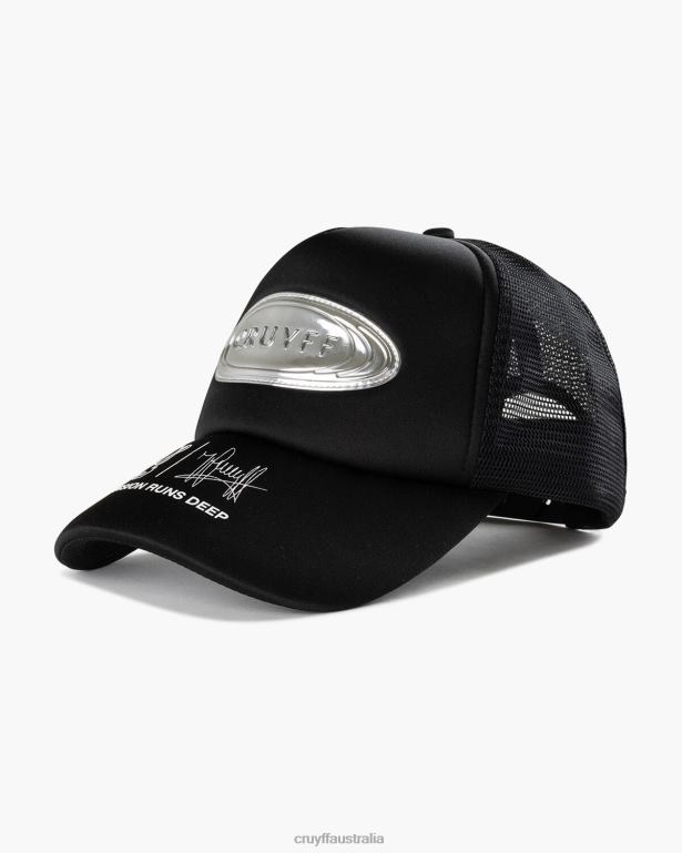 Vision Trucker Cruyff Unisex Black R2H8T1236 Cap
