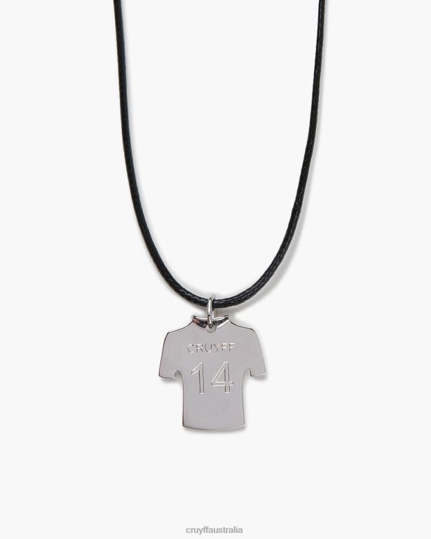 Edson-Jersey Necklace Cruyff Unisex Black R2H8T1297 Necklace