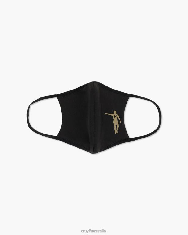 Maestro Facemask-95% Polyester Cruyff Unisex Black/Miscellaneous R2H8T1306 Facemask