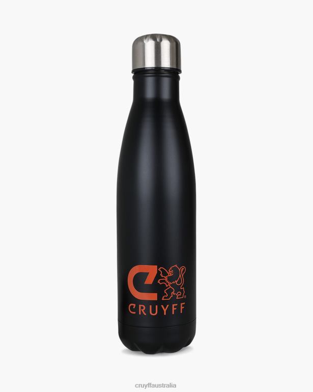 Water Bottle Cruyff Unisex Black/Orange R2H8T1294 Bottle