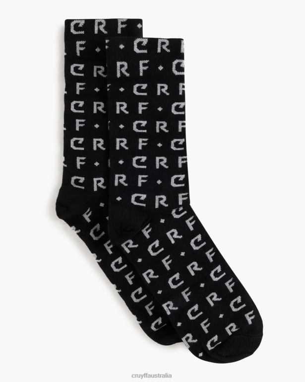 Crf Sock Cruyff Unisex Black R2H8T1227 Socks