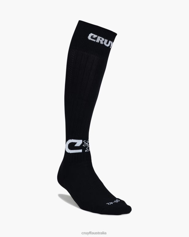 Football Socks Cruyff Unisex Black R2H8T1268 Socks