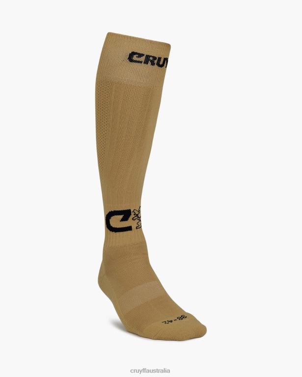 Football Socks Cruyff Unisex Gold R2H8T1269 Socks