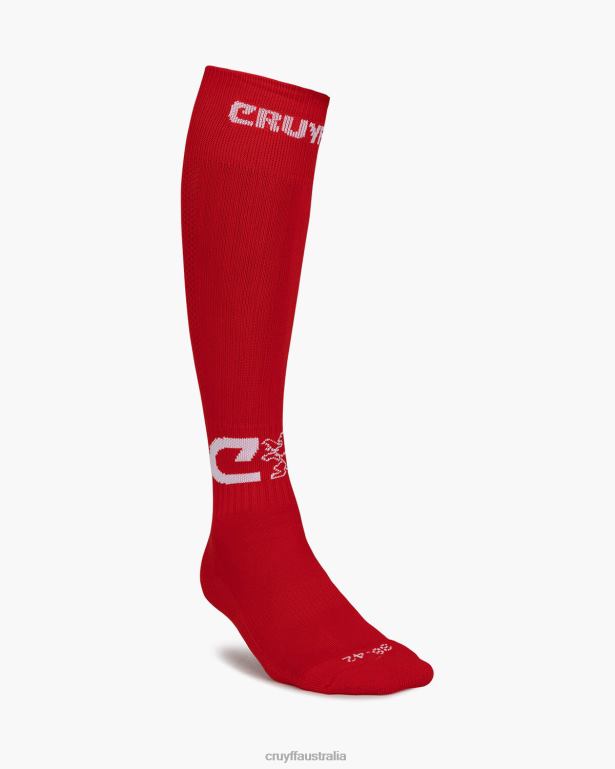 Football Socks Cruyff Unisex Red R2H8T1259 Socks