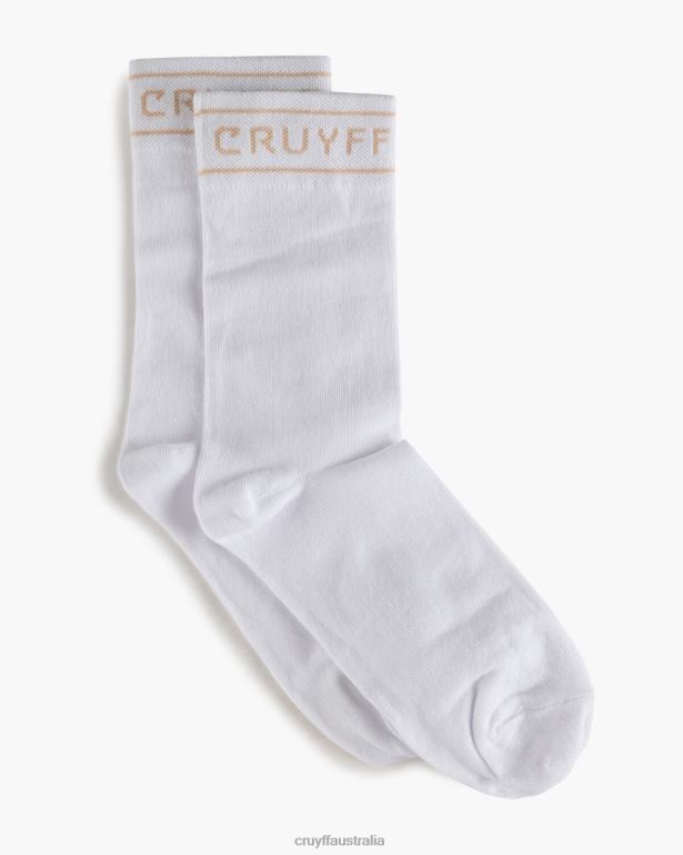Stripe Sock Cruyff Unisex White/Gold R2H8T1248 Socks