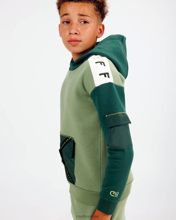Clipper Suit Hood Cruyff Junior Green R2H8T1163 Suits