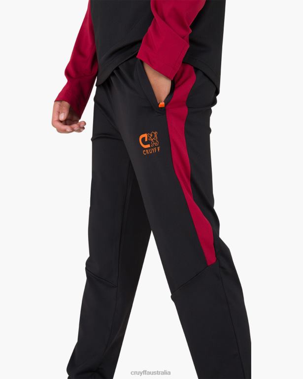 Corner Suit Cruyff Junior Black/Red R2H8T1326 Suits