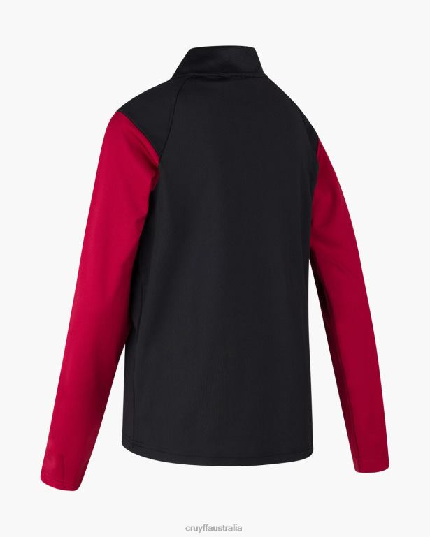 Corner Suit Cruyff Junior Black/Red R2H8T1326 Suits