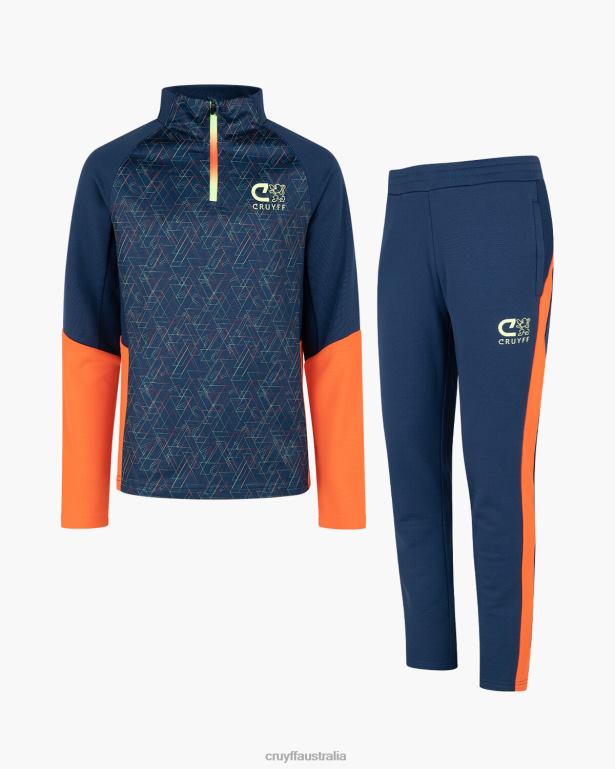 Corner Suit Cruyff Junior Navy/Orange R2H8T1200 Suits
