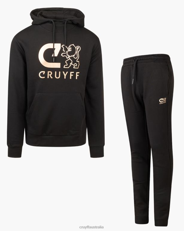 Do Suit Cruyff Junior Black/Bronze R2H8T1142 Suits