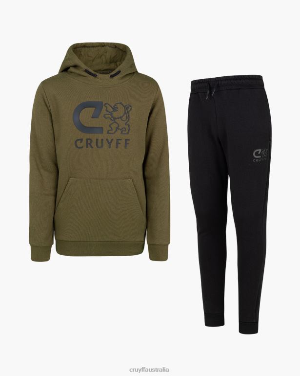 Do Suit Cruyff Junior Green/Black R2H8T1184 Suits