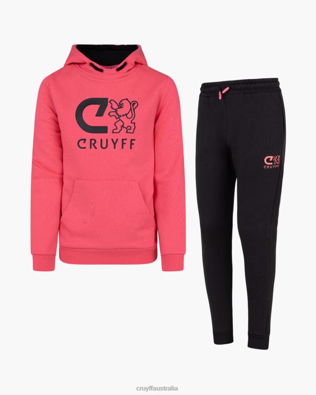 Do Suit Cruyff Junior Pink/Black R2H8T1183 Suits