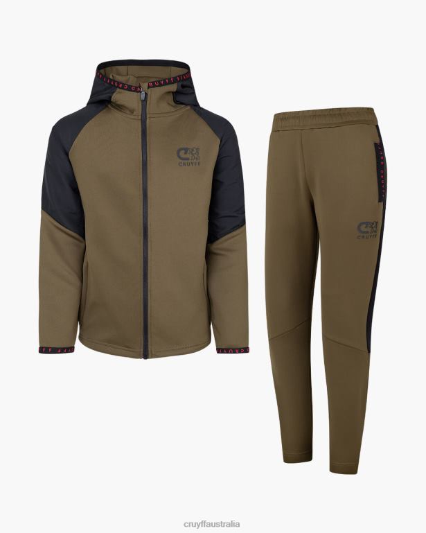 Pointer Suit Cruyff Junior Green/Black R2H8T1186 Suits