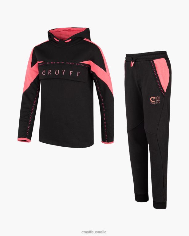 Split Suit Cruyff Junior Black/Miscellaneous R2H8T1195 Suits