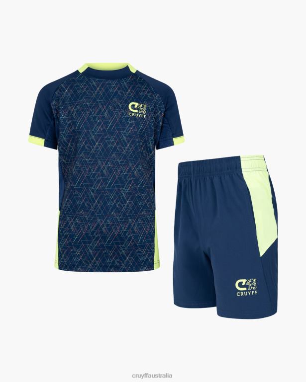 Sprint Suit Cruyff Junior Navy/Yellow R2H8T1194 Suits