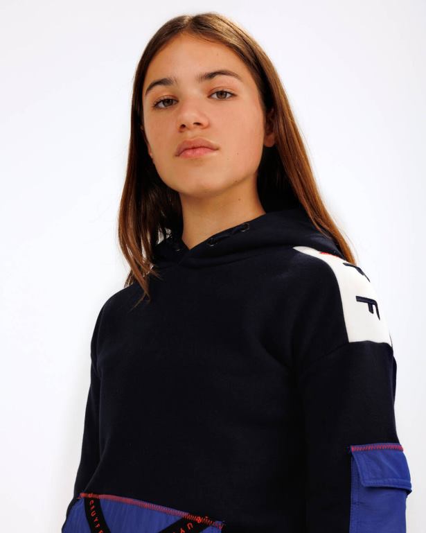 Clipper Hoodie Cruyff Junior Navy R2H8T1172 Hoodie