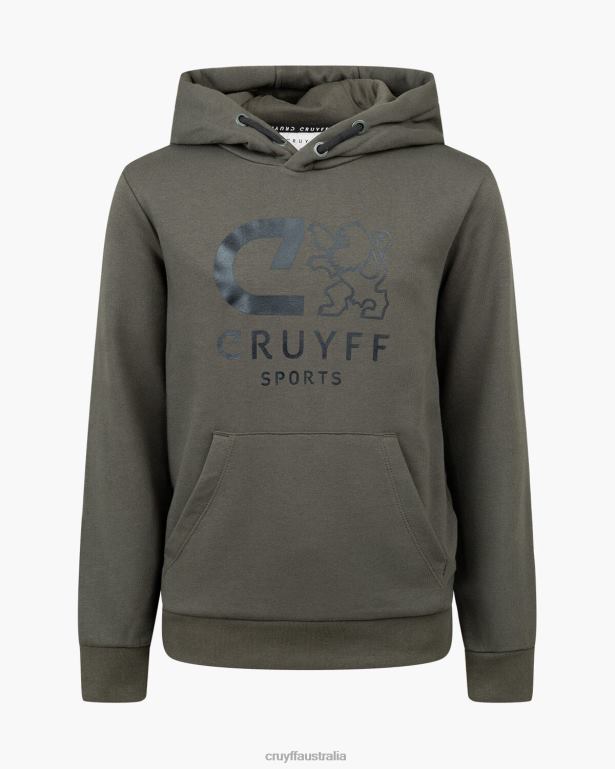 Do Hoodie Cruyff Junior Army Green R2H8T1105 Hoodie