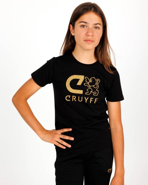 Bold Tee Cruyff Junior Black R2H8T1130 T-Shirt