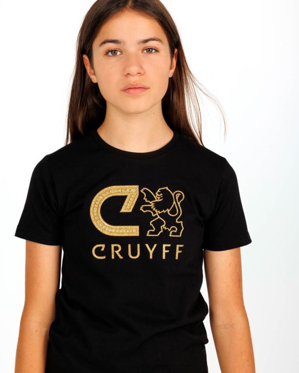 Bold Tee Cruyff Junior Black R2H8T1130 T-Shirt