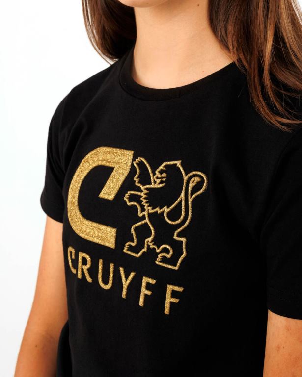 Bold Tee Cruyff Junior Black R2H8T1130 T-Shirt