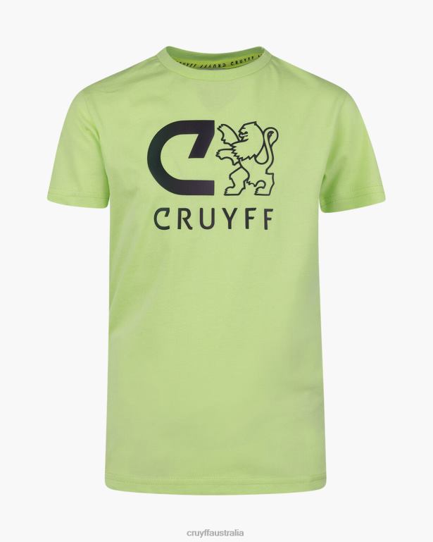 C-Lion Tee Cruyff Junior Lime R2H8T1128 T-Shirt