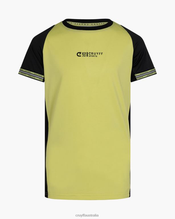 Hoof Tee Cruyff Junior Lime R2H8T1085 T-Shirt