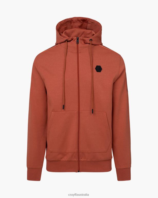 Aiden Track Top Cruyff Men Desert Brown R2H8T226 Jacket