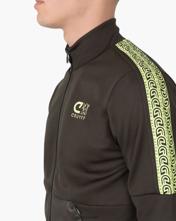 Alvaro Track Top Cruyff Men Green/Yellow R2H8T932 Jacket
