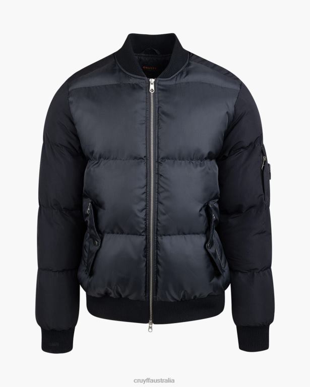 Aneto Bomber Cruyff Men Black R2H8T424 Jacket