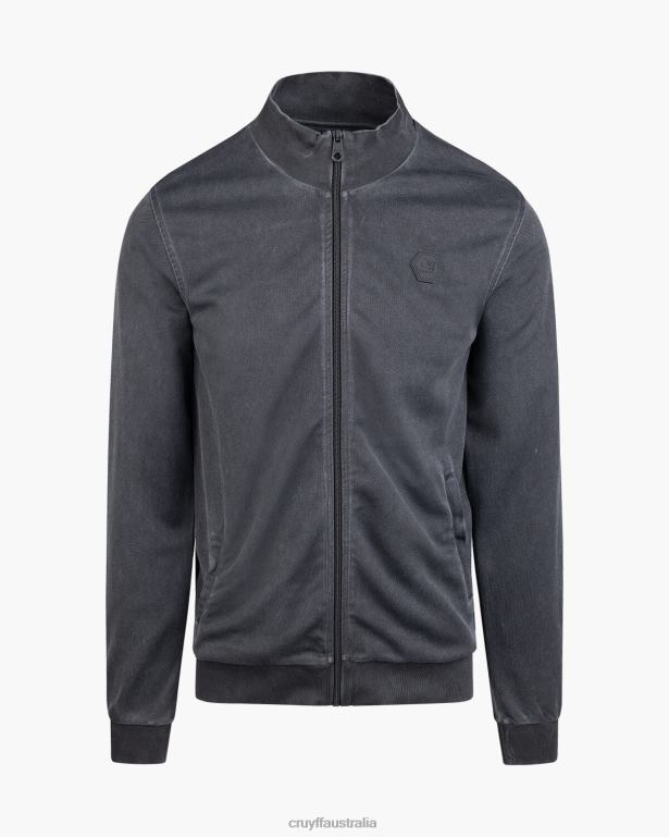 Chiado Track Top Cruyff Men Black/Grey R2H8T540 Jacket