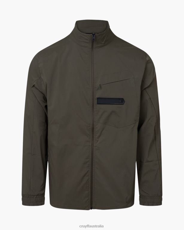 Scott Track Top Cruyff Men Army Green R2H8T227 Jacket