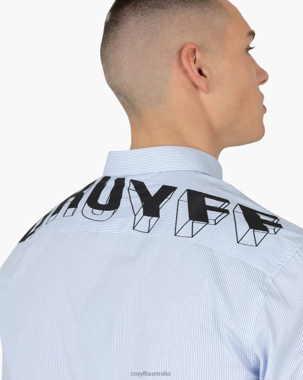 Bruno Shirt Cruyff Men Blue R2H8T836 Shirt