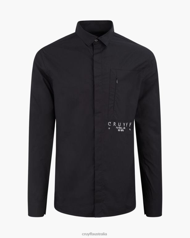 Yago Shirt Cruyff Men Black R2H8T834 Shirt