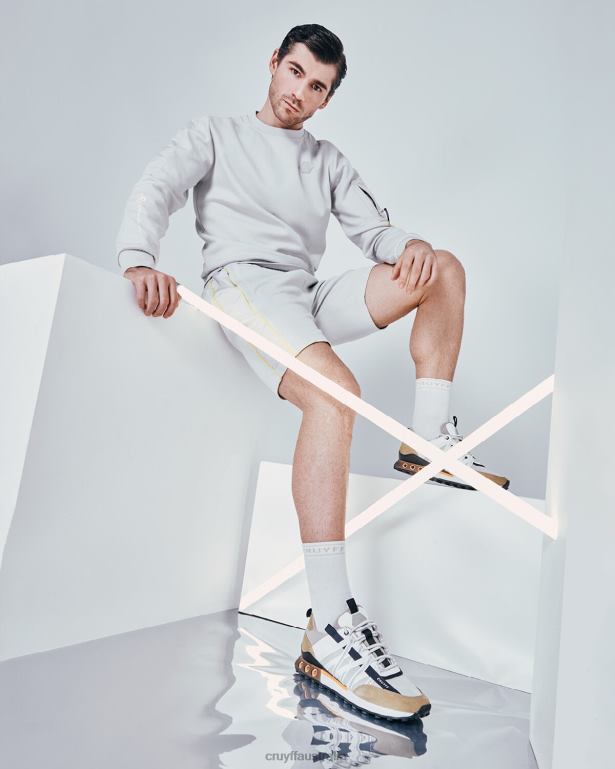 Aiden Short Cruyff Men Light Grey R2H8T115 Shorts