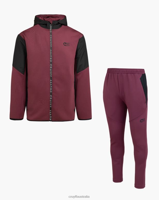 Cross Suit Cruyff Men Bordeaux R2H8T551 Suits
