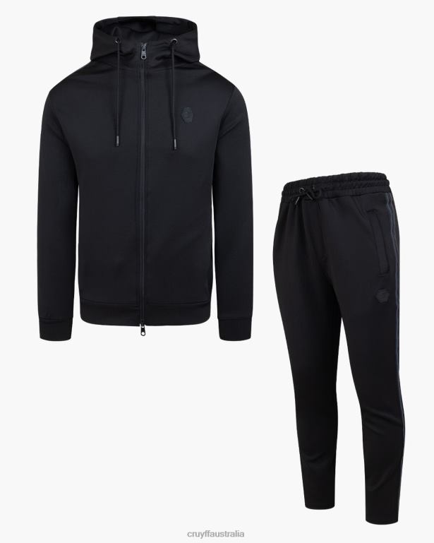 Joel Scuba Tracksuit Cruyff Men Black R2H8T355 Suits