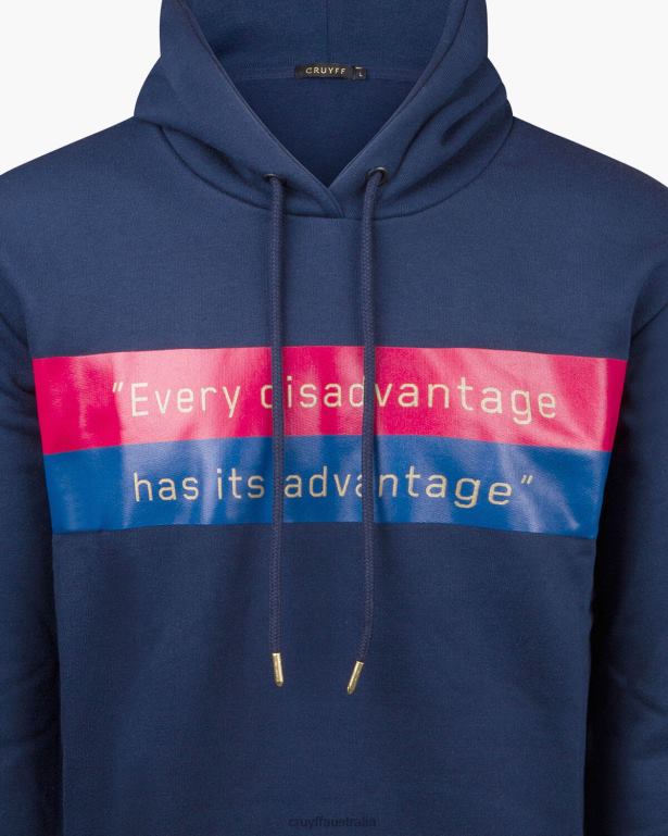 Advantage Hoodie Cruyff Men Navy R2H8T902 Hoodie