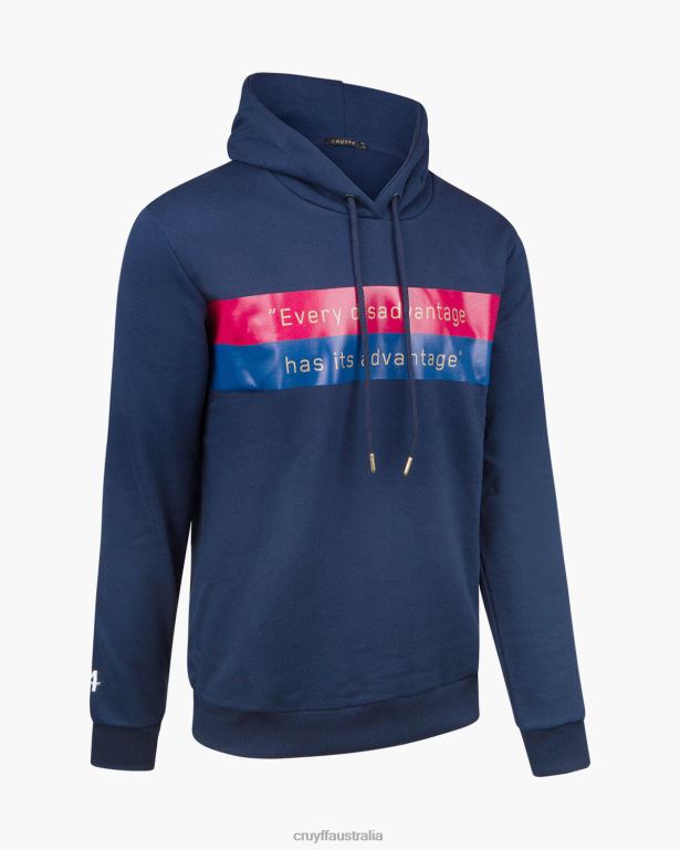 Advantage Hoodie Cruyff Men Navy R2H8T902 Hoodie