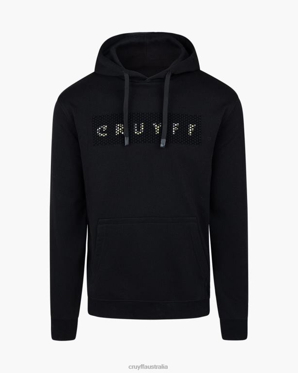 Amo Hoodie Cruyff Men Black R2H8T587 Hoodie