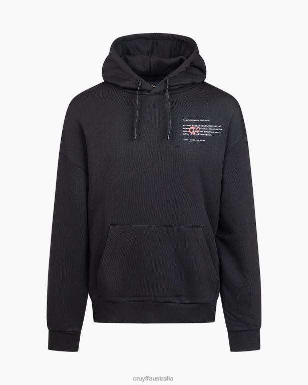 Angeles Hoodie Cruyff Men Black R2H8T558 Hoodie