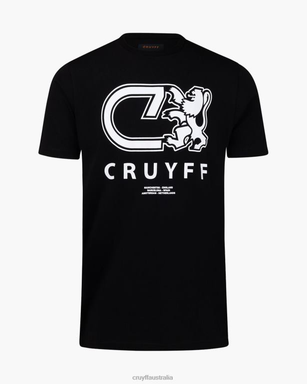Alvaro Tee Cruyff Men Black R2H8T851 T-Shirt