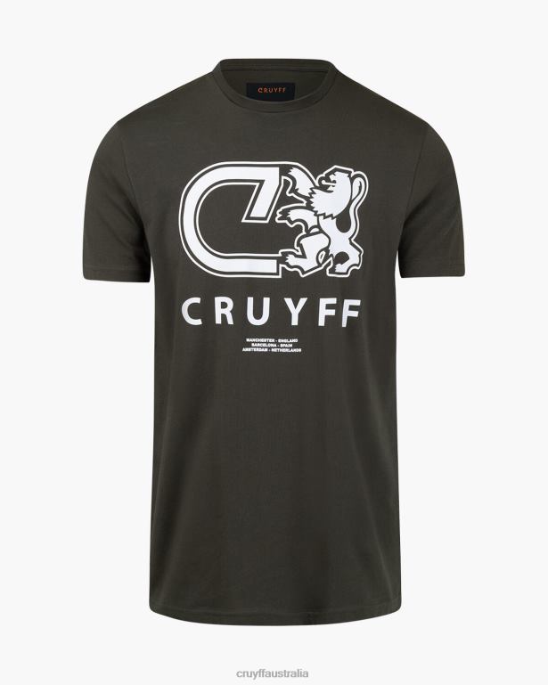 Alvaro Tee Cruyff Men Green R2H8T850 T-Shirt