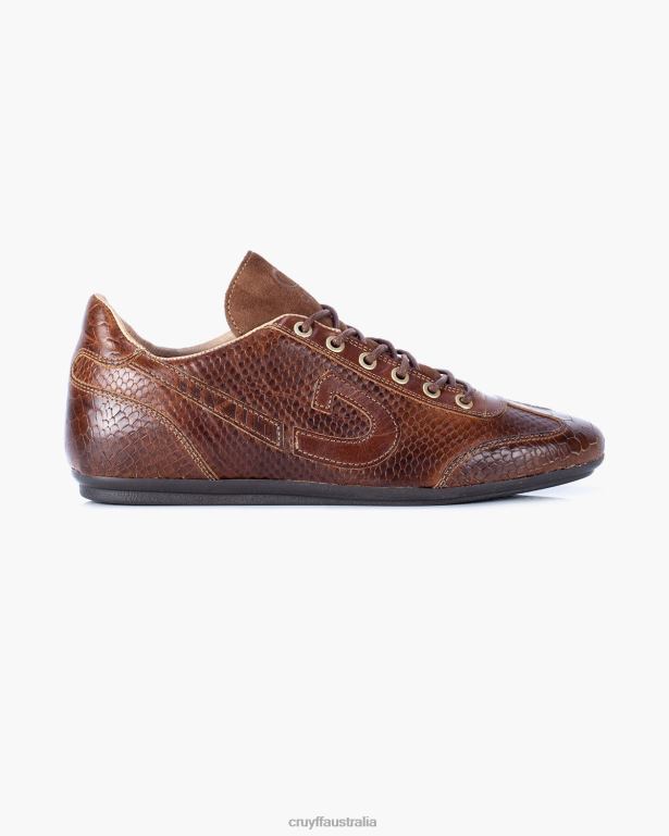 Vanenburg-Anaconda Leather Cruyff Men Cognac R2H8T793 Shoes
