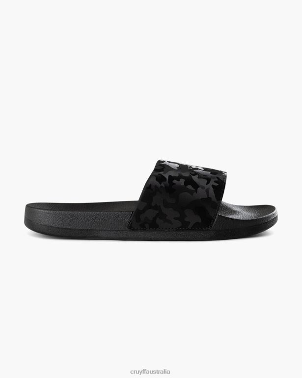 Camo Slide Cruyff Men Black R2H8T136 Slides